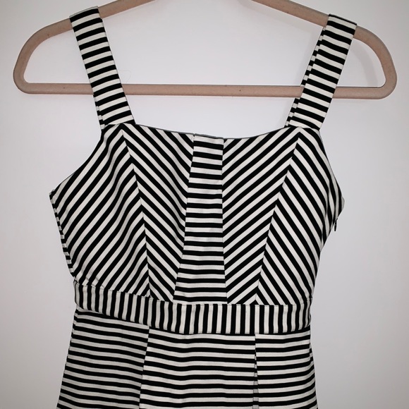 C. Wonder Tops - Striped peplum tank top
